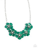 Paparazzi Eternal Efflorescence- Green Necklace