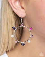 Paparazzi Tailored Treasure- Purple Earrings