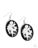 Paparazzi Vintage Verdict- White Earrings
