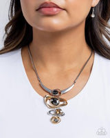 Paparazzi Abundantly Abstract- Multi Necklace