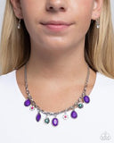Paparazzi Fancy Finish- Purple Necklace