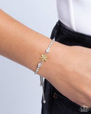 Paparazzi Dainty Delivery- Yellow Anklet