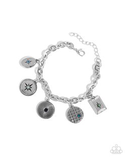 Paparazzi Soothing Stars - Silver Bracelet