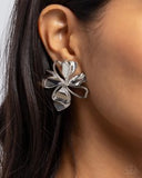 Paparazzi Sweetness and Light- Silver Earrings Clip-Ons