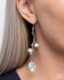 Paparazzi Glitzy Giveaway- White Earrings