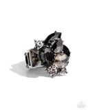 Paparazzi Capricious Cluster- Silver Ring