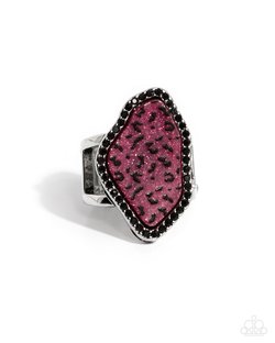 Paparazzi Sporadic Stone- Purple Ring