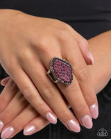 Paparazzi Sporadic Stone- Purple Ring