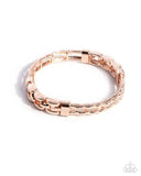 Paparazzi Mismatched Movement- Gold Bracelet