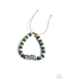 Paparazzi Word of Faith- Green Bracelete
