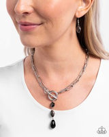 Paparazzi Cultivated Chains- Black Necklace