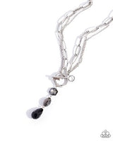 Paparazzi Cultivated Chains- Black Necklace