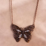 Paparazi Flawless Flight- Copper Necklace