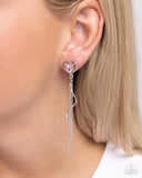 Paparazzi Simply Smitten- Pink Earrings