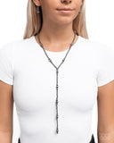 Paparazzi Elongated Element- Silver Necklace