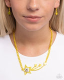 Paparazzi Meteor Moment- Yellow Necklace