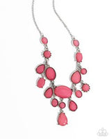 Paparazzi Significant Influence- Pink Necklace