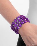 Paparazzi Everything is New- Purple Bracelet