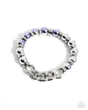 Paparazzi Mixed Company- Purple Bracelet