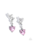 Paparazzi Valentines Vaudeville- Pink Earrings