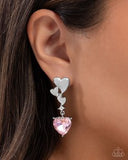 Paparazzi Valentines Vaudeville- Pink Earrings
