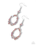 Paparazzi Poppin Pizzazz- Pink Earrings