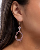 Paparazzi Poppin Pizzazz- Pink Earrings