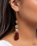 Paparazzi Creative Collection- Green Earrings