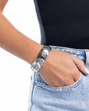 Paparazzi Filigree Flair-- Silver Bracelet