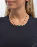 Paparazzi Giddy Up Glam- Copper Necklace