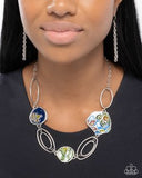 Paparazzi Stained Glass Statement- Multi Necklace