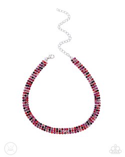 Paparazzi Complete Look- Red Necklace & Bracelet Set