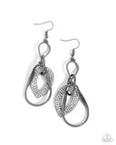 Paparazzi Teardrop Triumph- Black Earrings