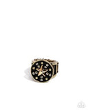 Paparazzi Stellar Small-Scale- Brass Ring