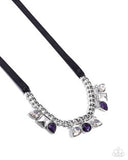Paparazzi Sassy Salutation- Purple Necklace