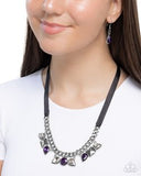 Paparazzi Sassy Salutation- Purple Necklace