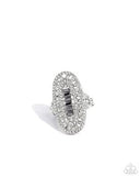 Paparazzi Stacked Showdown- Silver Ring