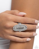 Paparazzi Stacked Showdown- Silver Ring