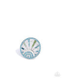 Paparazzi Audacious Aesthetic- Blue Ring