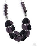Paparazzi Smooth Spoken- Black Necklace