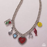 Paparazzi Storytelling Shimmer- Red Necklace