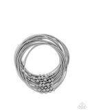 Paparazzi Mechanic Mural - Silver Bracelet