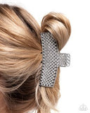 Paparazzi Glittery Gesture- White Hair Accessory