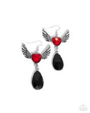 Paparazzi Angelic Accomplishment- Red Earrings