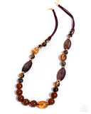 Paparazzi Entrancing Ease - Multi Necklace