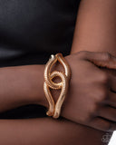 Paparazzi Interlocked Ignition - Gold