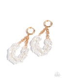 Paparazzi Sunset State of Mind - Gold Earrings