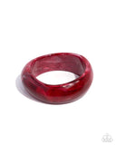 Paparazzi Modest Mirage - Red Bracelet