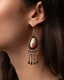 Paparazzi Swirled Sashay - Multi Earrings