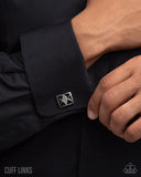 Paparazzi Iconic Invitation - Black Cuff Links
